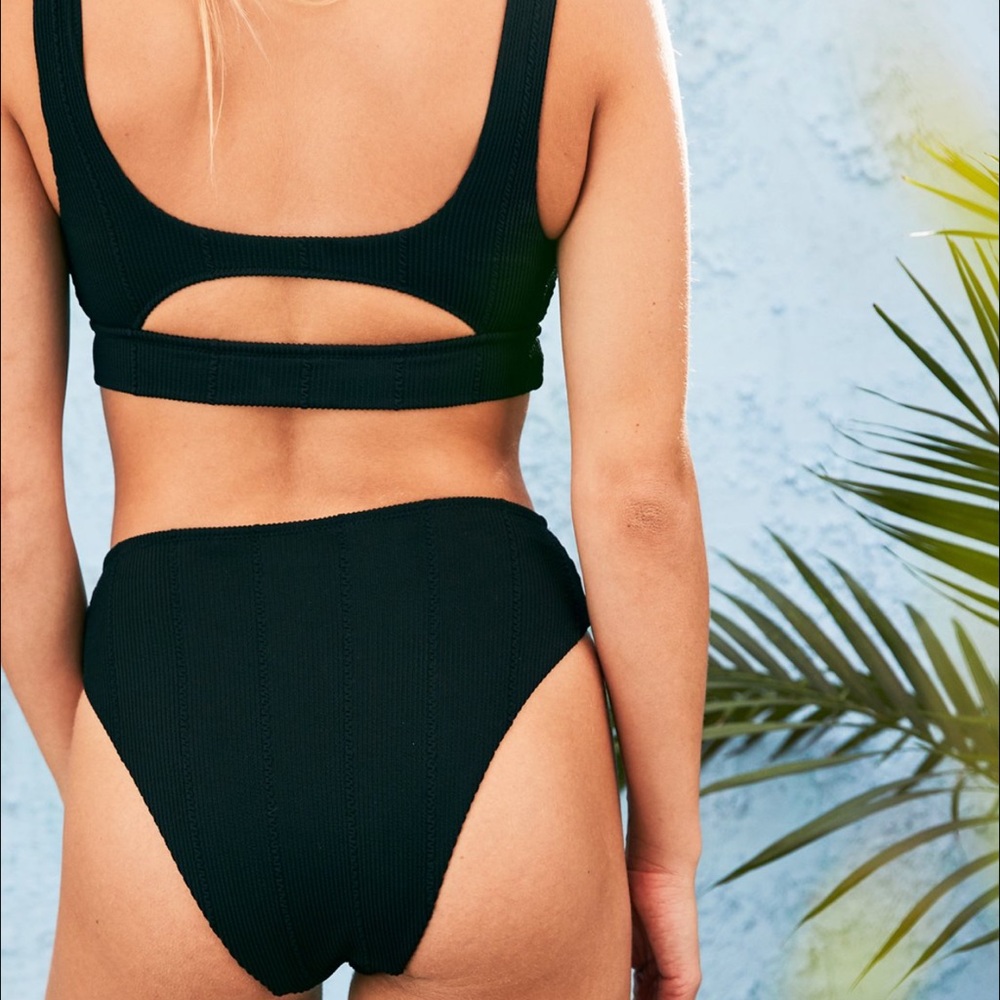 Brand new with tags, Aerie Crinkle high cut cheeky bikini bottom